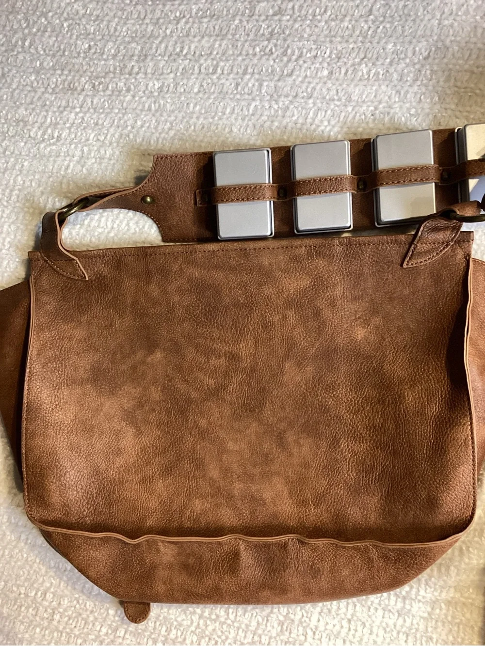 Disney Star Wars Galaxy’s Edge Chewbacca Bandolier Messenger Bag Brown